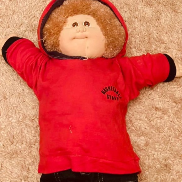 CABBAGE PATCH KIDS DOLL XAVIER ROBERTS LITTLE PEOPLE SOFT SCULPTURE BOY VINTAGE - Picture 3 of 12